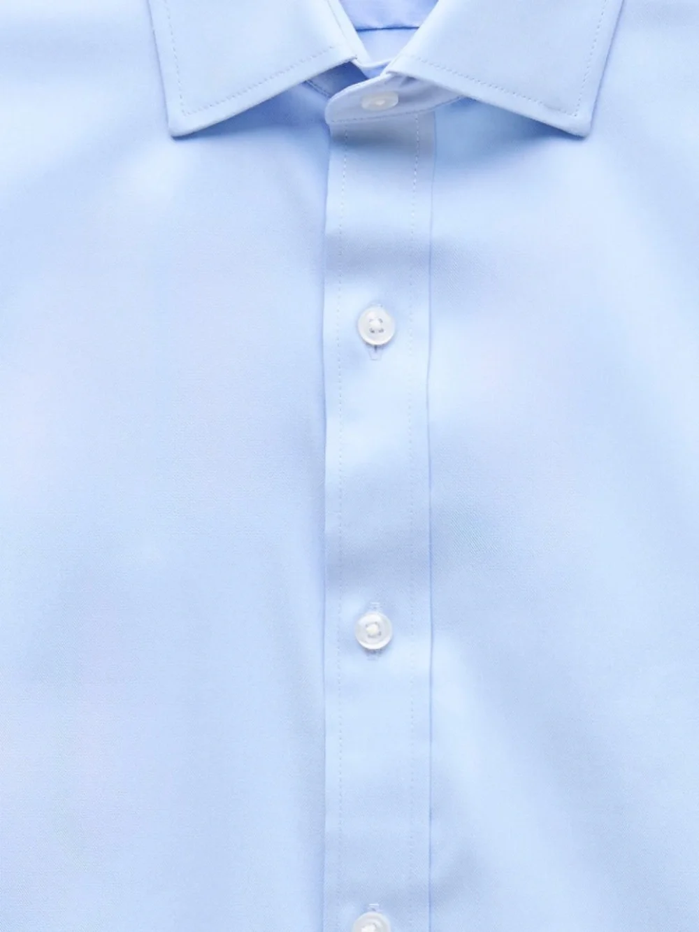 J crew light sky twill Bowery performance stretch dress shirt SLIM